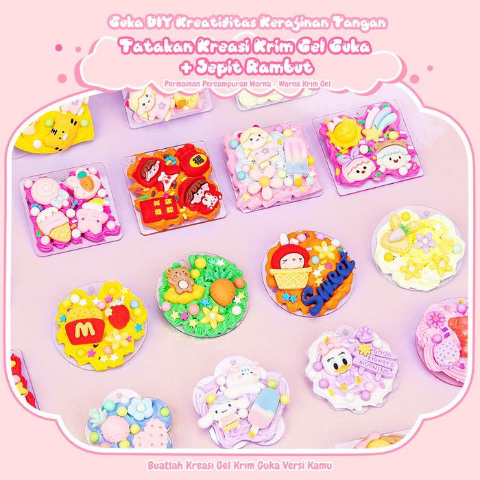 

Hadiah Untuk Anak-Anak Selama Ramadhan Hadiah Lem Krim Set Tas Tote Gooka Diy Hadiah Ulang Tahun