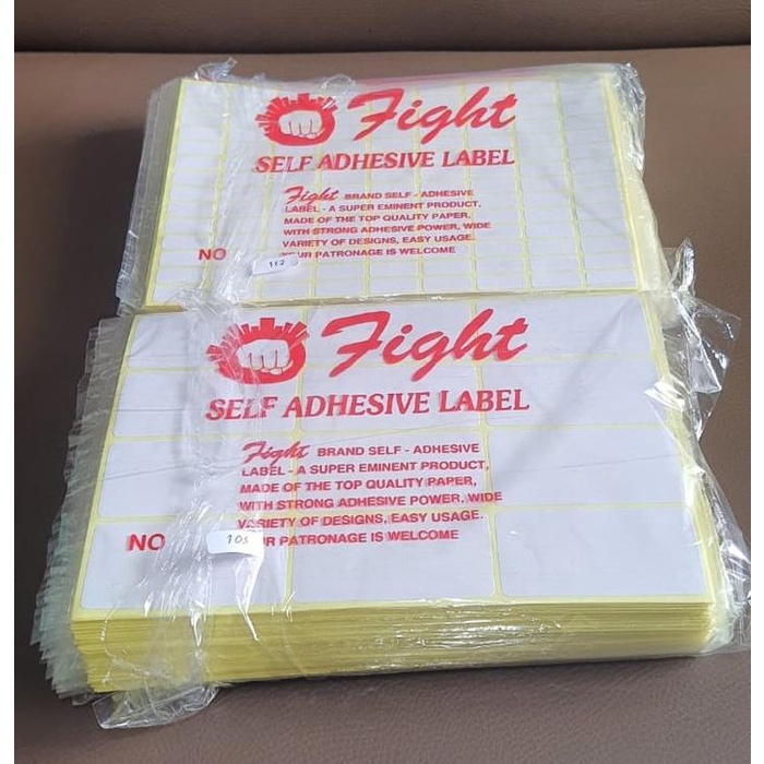 

Label Fight No. 112 / Kertas Stiker Nama Undangan Harga / Self Adhesive Label 112 Sticker