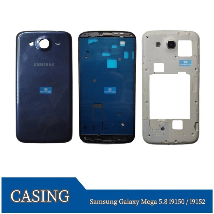 Housing / Casing Fullset Samsung Mega 5.8 i9152 Original