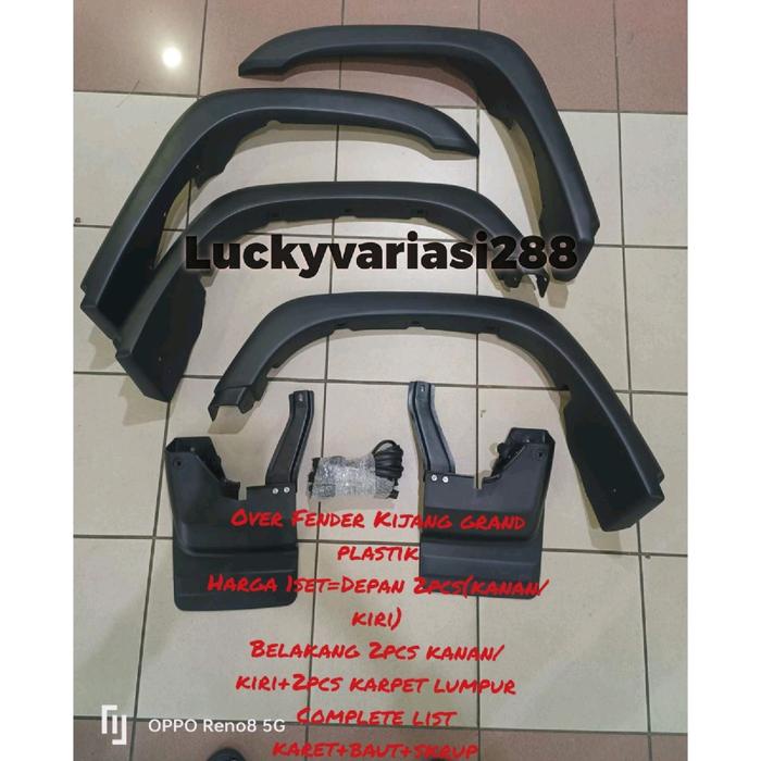 Sale Over Fender Plastik Kijang Grand/Kijang Super/Kijang Jantan Long/Short Aksesoris Baut Car