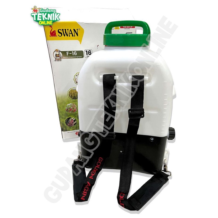 JTTOP" SPRAYER HAMA ELEKTRIK SWAN F 16 / ALAT SEMPROT HAMA ELEKTRIK SWAN F16 MESIN SEMPROTAN OBAT