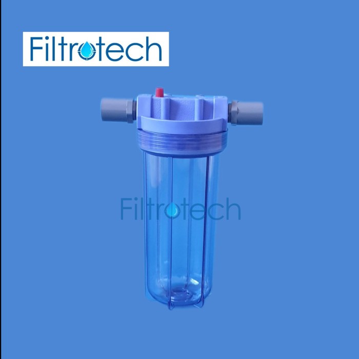 Paket Housing Filter + Filter Air Sumur 4in1 10 inch 1 Tahap