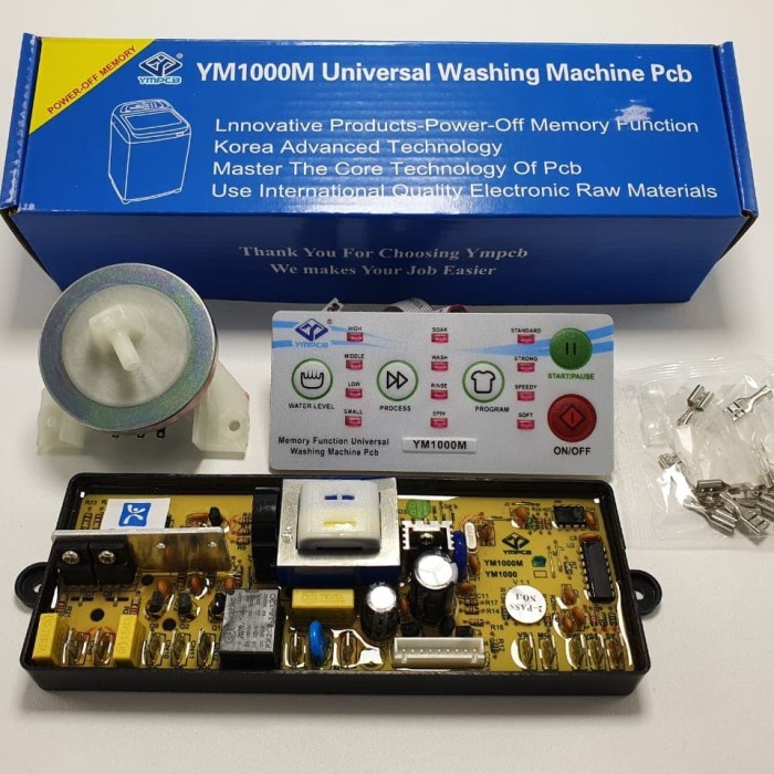 MODUL PCB MESIN CUCI MULTI UNIVERSAL MEMORY YM-1000M