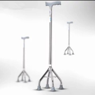 Ready Tongkat Jalan Kaki 4/Tongkat Jalan Orang Tua/Tongkat Jalan Stainless