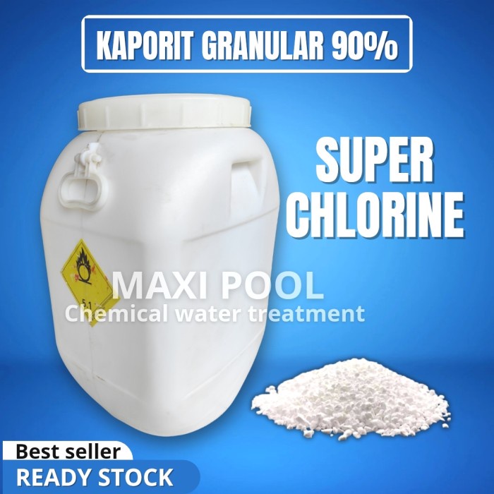 Kaporit Granular 90% 50Kg / Granular 90% / TCCA Granular 90% / Klorin