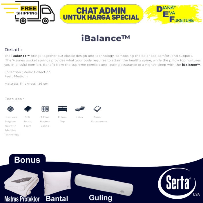 Serta Ibalance Matras Springbed