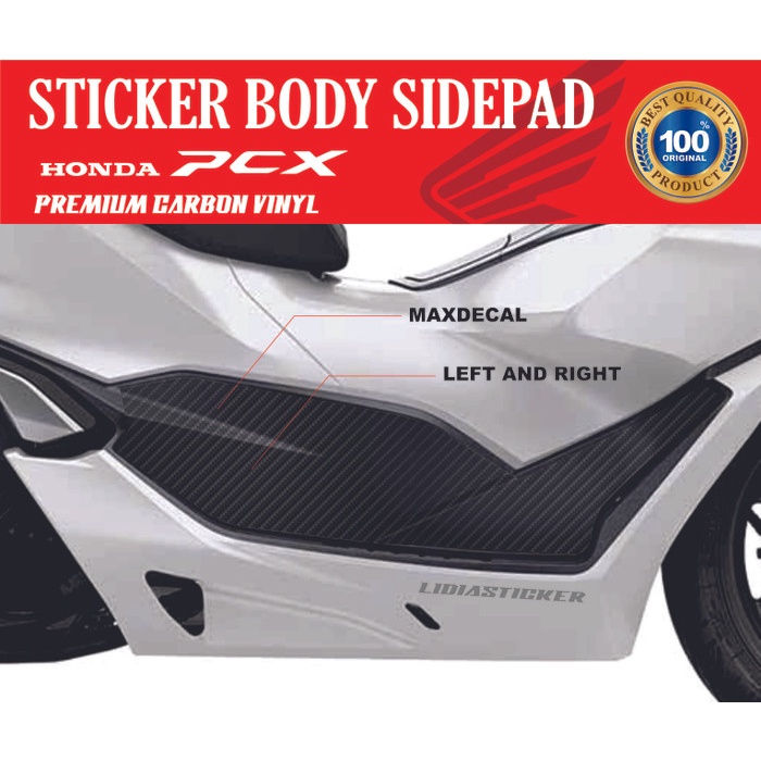stiker pcx 160 SIDEPAD STICKER PELINDUNG