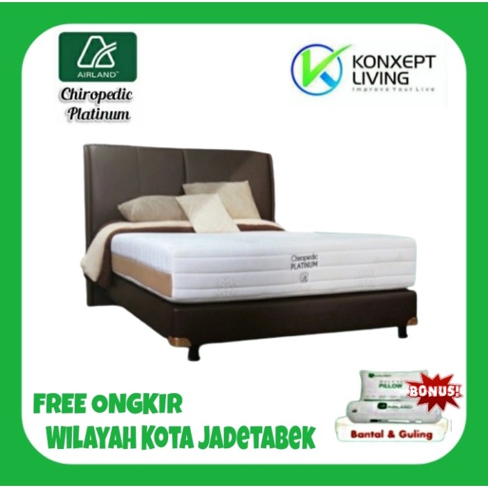 Airland - Springbed Chiropedic Platinum 100X200 (Full Set)