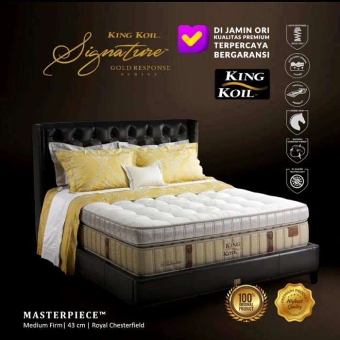 King Koil Kasur Springbed Masterpiece - Hanya Kasur 120X200