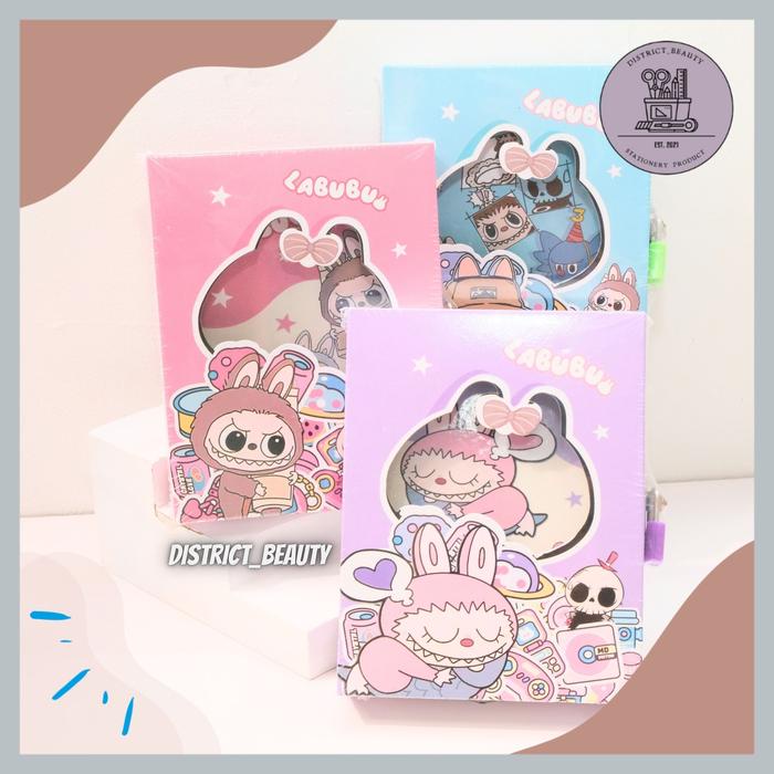 

BUKU GEMBOK LABUBU DIARY BOOK BUKU GEMBOK BUKU AGENDA BUKU DIARY KARAKTER LABUBU TERMURAH