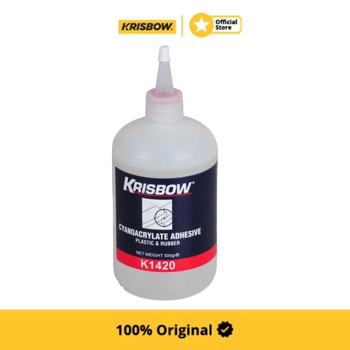 

Krisbow Bond Plastic & Rubber Lem Plastik Karet 500 Gr K1420