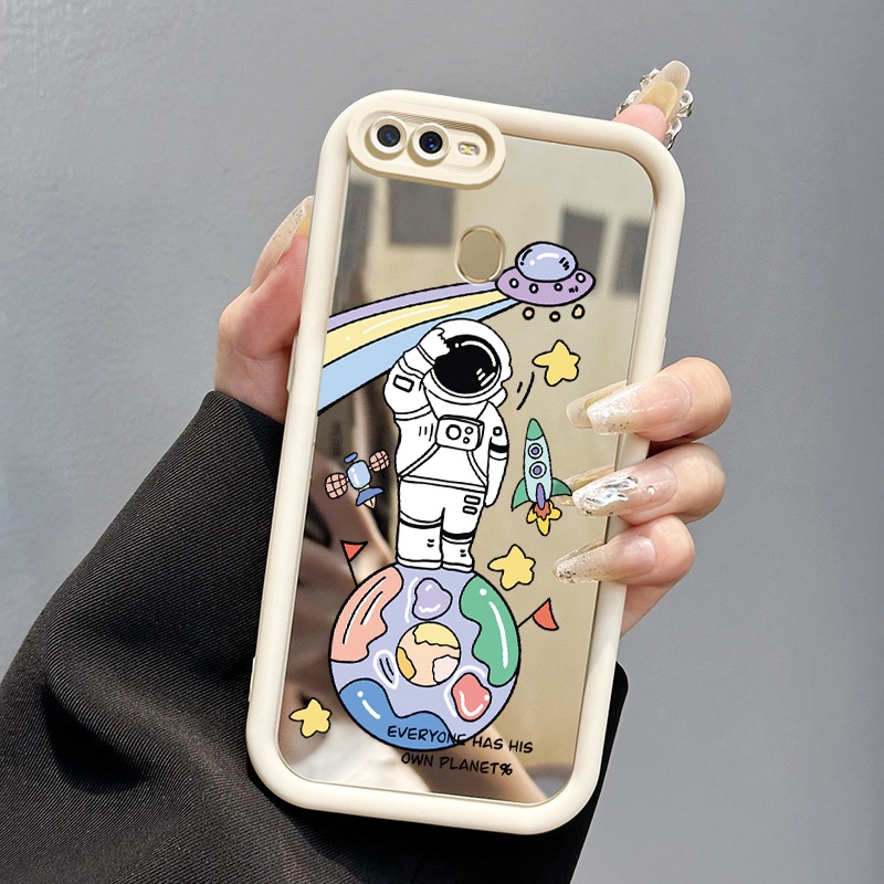 Casing Hp Untuk OPPO A7 A5s A12 A12S A11k A5 A3s A12E Realme C1 Case Softcase Kesing Nasa Cesing sil