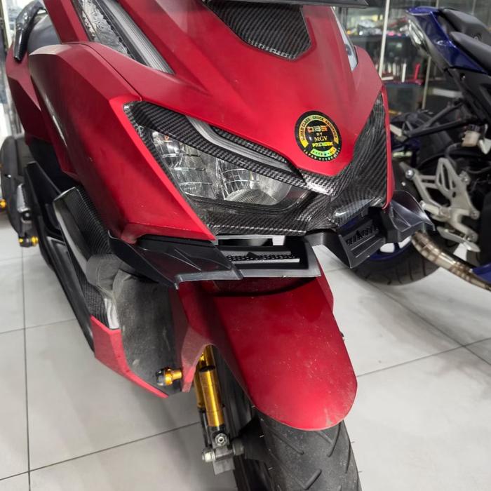 BARANG TERLARIS WINGLET SAYAP KUMIS DEPAN HONDA VARIO 160 ORIGINAL MHR RACING PACKING AMAN