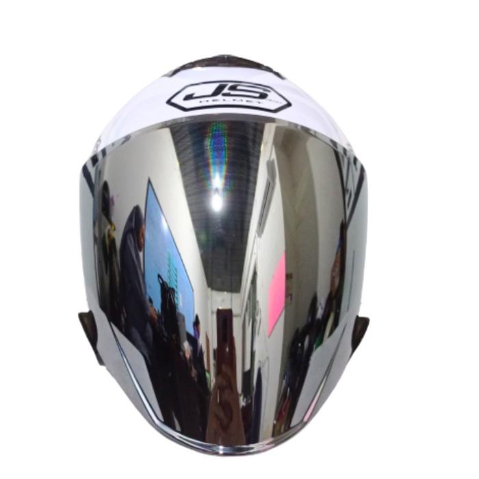 HELM JS ARMOR HALF FACE SOLID PRIA WANITA SNI MOTORCYCLE HELM HALF