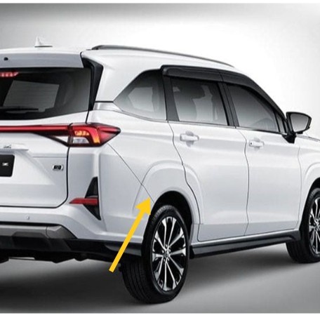 over fender belakang Toyota all new Avanza Veloz 2022