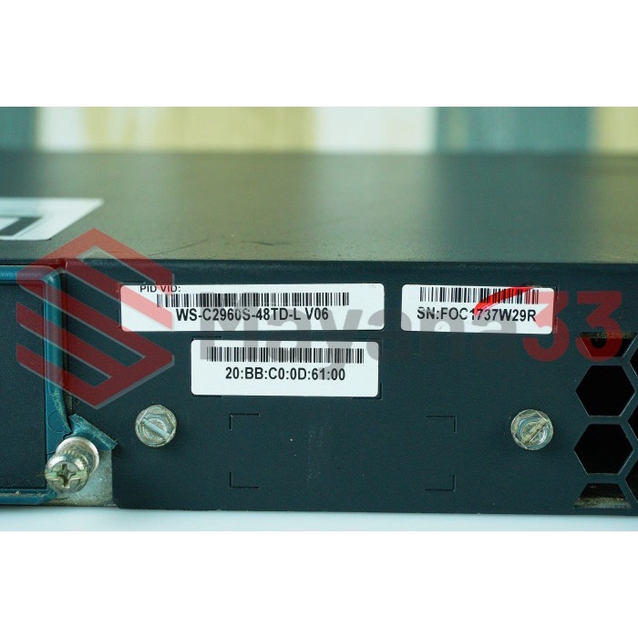 Swit Hub Cisco alyst 2960S Series 10gb