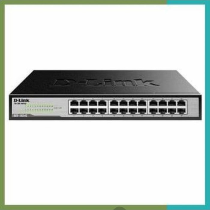 Swit HUb 24port 24 port Dlink D Link DES1024d 10/100 Besi