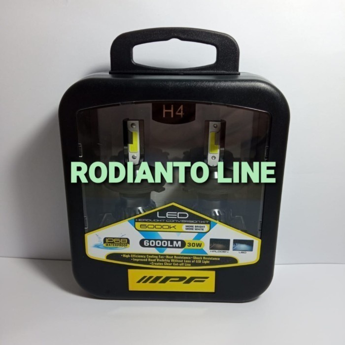 LAMPU LED MOBIL H4 12V 6000LUMEN WHITE - ERTIGA, APV, SPLASH, BALENO DiskonJual MurahHarga