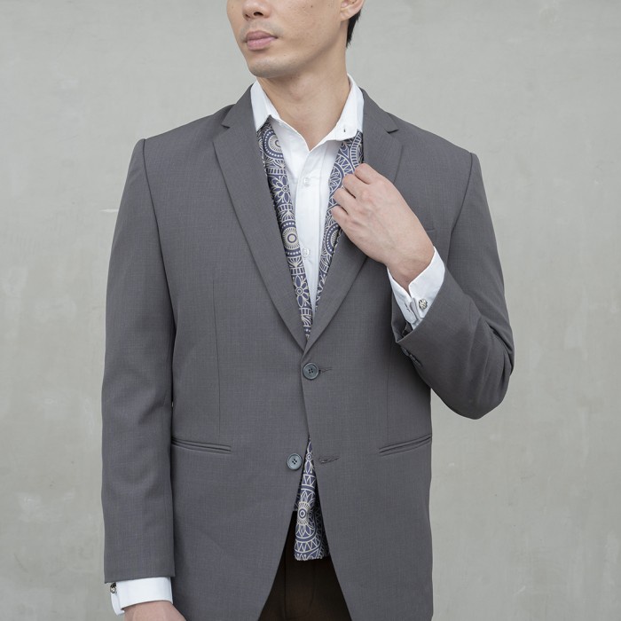 Houseofcuff Scarf Syal Leher Pria Formal A02