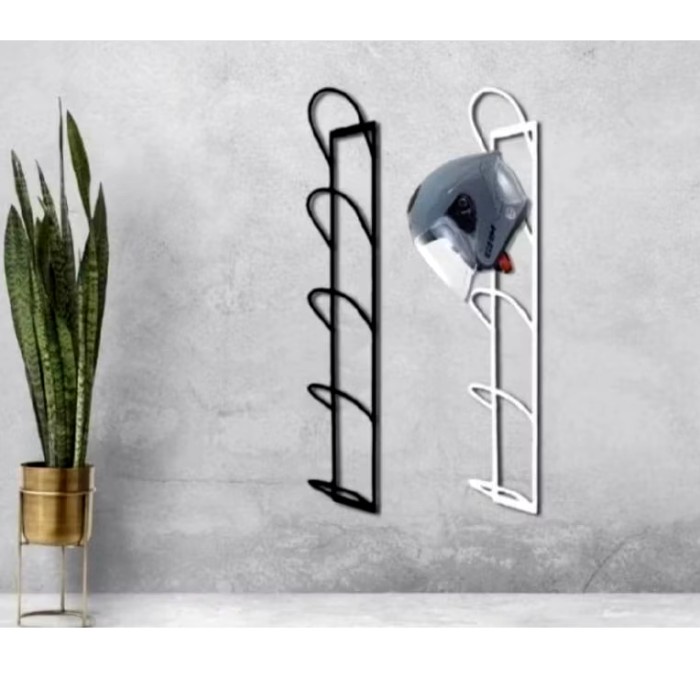 PROMO Rak helm susun rak helm dinding rak helm besi aestetik