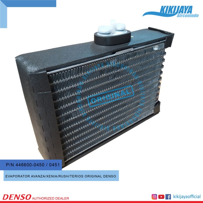 Evaporator AC Mobil Avanza/Xenia/Rush/Terios Ori Denso 446600-0451