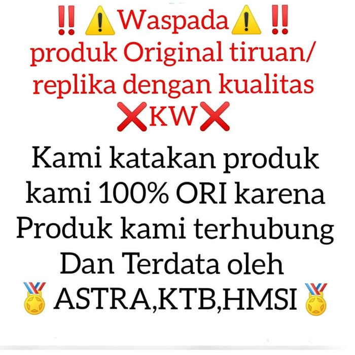 Van Belt Tali Kipas AVANZA XENIA 2013-2014 1300cc ORI TOYOTA 100%