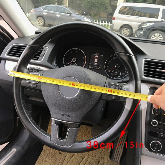 SARUNG COVER STIR SETIR MOBIL KULIT ASLI 100% DIYDENGANALAT JAHIT/38CM