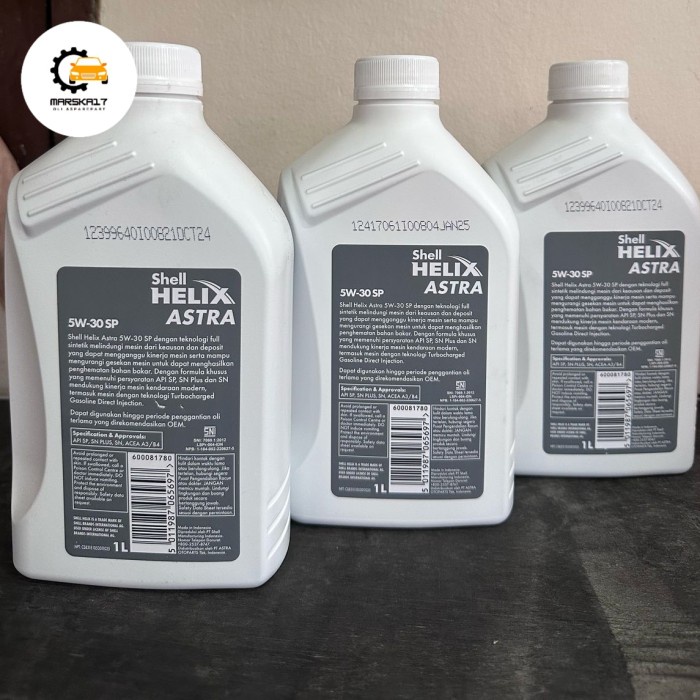 PROMO OLI MOBIL SHELL HELIX ASTRA 5W 30 API SERVICE SN +