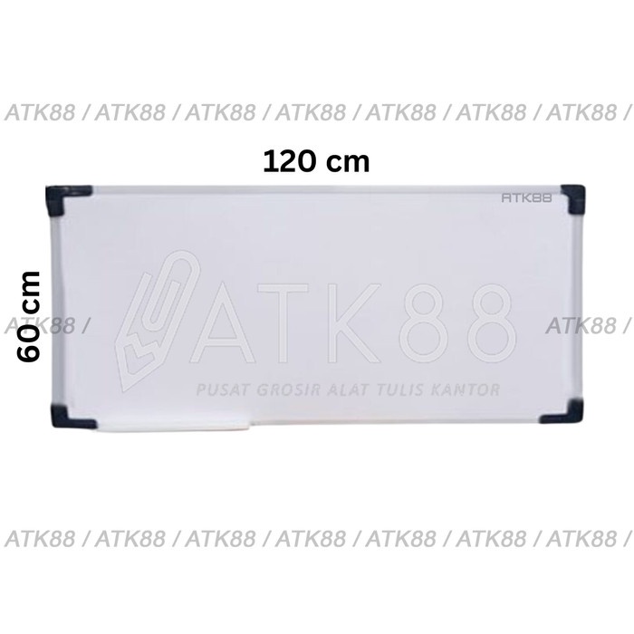 

Papan Tulis Magnetik Atk 88 / Whiteboard 60 X 120 Magnetic