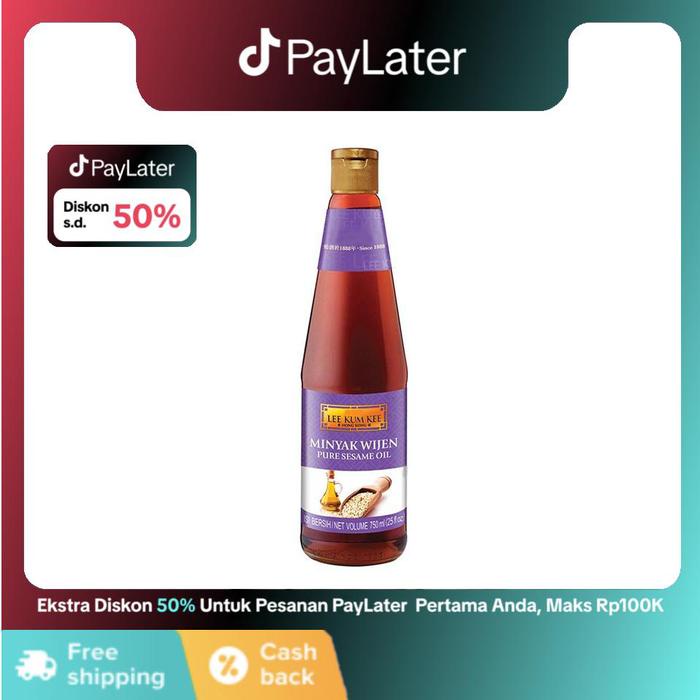

Lee Kum Kee Pure Minyak Wijen Sesame Oil 750 Ml