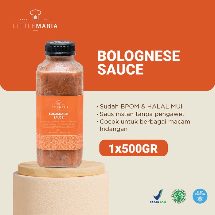 

Littlemaria Bolognaise Sauce/Saus Bolognaise 500G