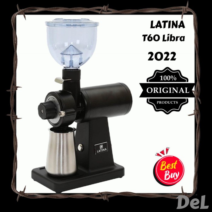 

Latina T60 Libra Espresso Kopi Elektrik Coffee Grinder Electric 600N
