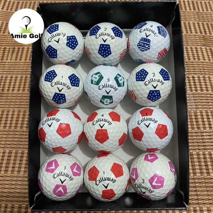 Bola Golf second bekas callaway motif soccer sepak bola grade A