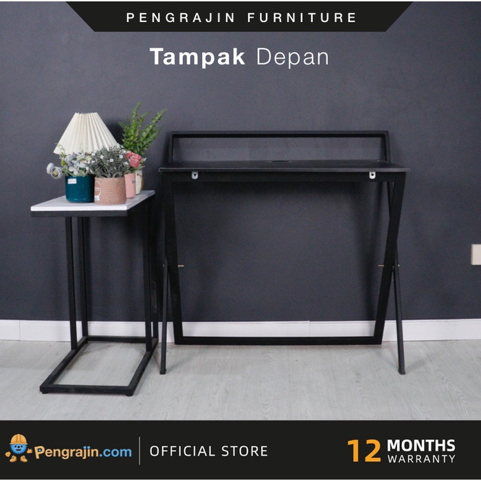 CRAFTSMAN MEJA BELAJAR DAN KERJA LIPAT MINIMALIS EDITION MSB05 :)