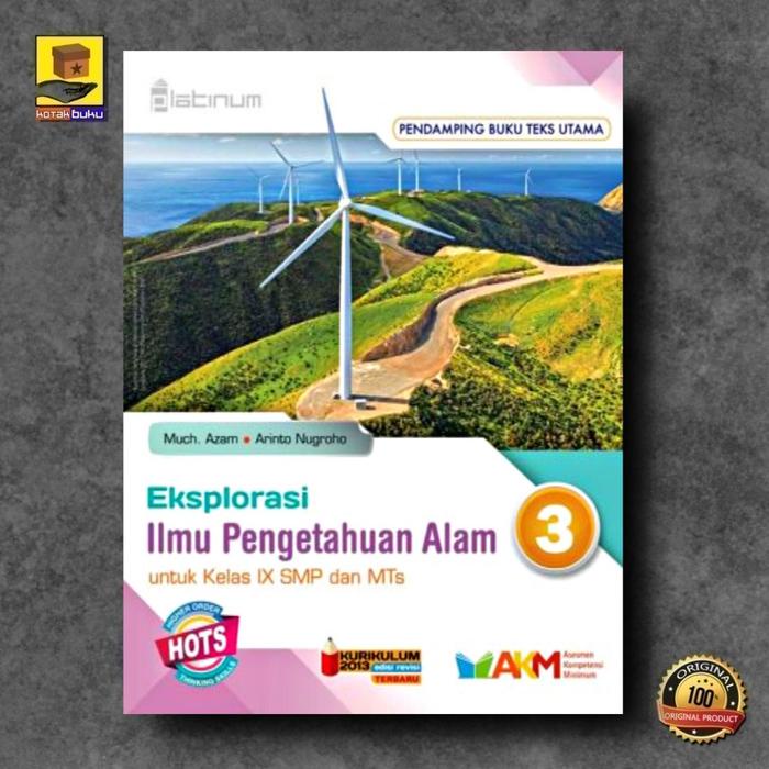 

SALE !!! BUKU IPA SMP / ILMU PENGETAHUAN ALAM SMP KELAS 7 8 9 PLATINUM HOTS / SEKOLAH PENGGERAK