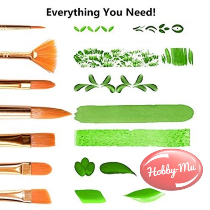 

Kuas Alat Lukis Set Art Brush BRS-12 DiskonJual MurahHarga DiskonObral