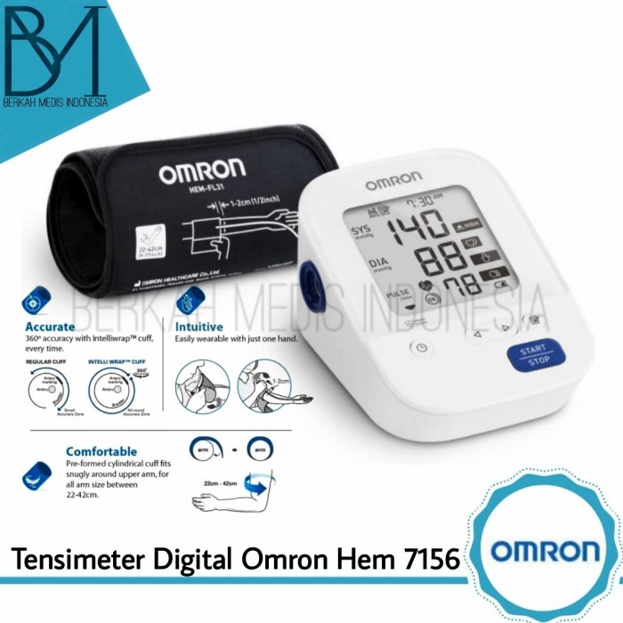 Tensimeter digital omron HEM 7156 - Tensi HEM7156