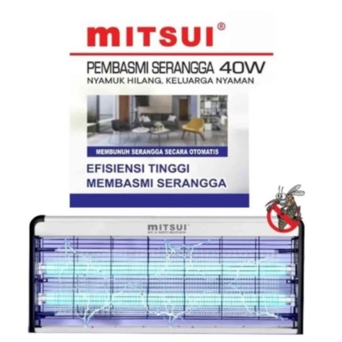 Insect Killer Mitsui 40w Lampu Perangkap Nyamuk Lalat Mitsui Mik 02