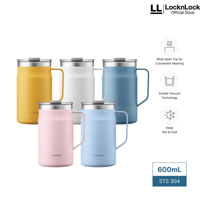 Locknlock Tumbler Metro Mug 600Ml