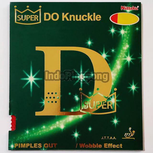 Nittaku Super DO Knuckle 0.5 1.0 1.5 Middle Super Thin Medium Pips Bintik Serang Semi Tipis