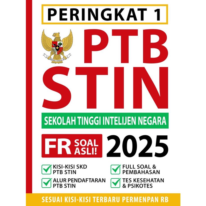 

SALE !!! BUKU PTB STIN 2025 - BUKU KEDINASAN STIN 2025 - SOAL UJIAN STIN 2025 - MEDIA EDUKA READYY