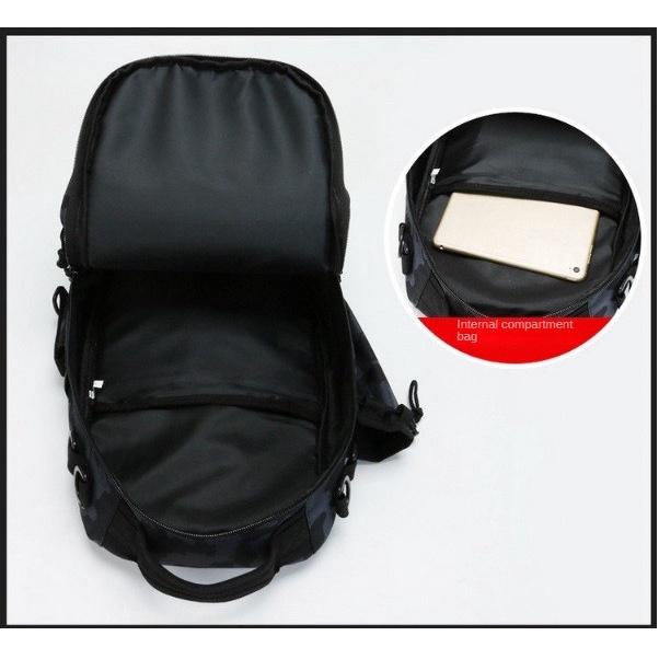 DISKON SUPER BACKPACK BAG 8819 SHOULDER ROD 3 IN 1 TAS RANSEL PANCING MULTIFUNGSI COD