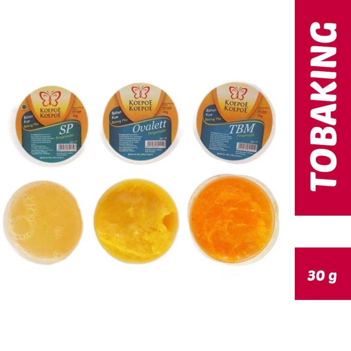 

Ready Stok" Koepoe Pengembang Kue Pelembut Pengemulsi Cake Baking Mix