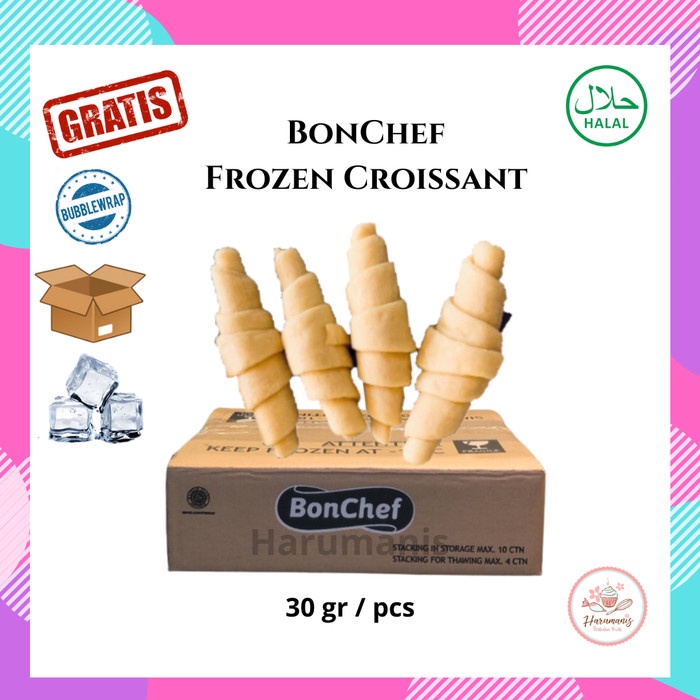 

Ready Stok" Frozen Croffle Butter Croissant Dough Premium 30Gr
