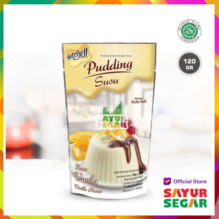 

Ready Stok" Nutrijell Pudding Susu [145G] Sachet - Vanila