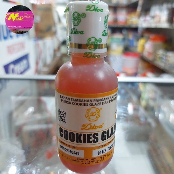 

Ready Stok" Pengkilap Kue Cookies Glaze Diva 100 Gram Khusus Grab Dan Gojek