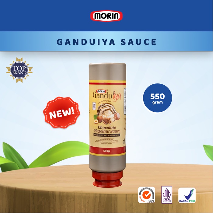 

Morin Ganduiya Cokelat Hazelnut Sauce Tube 550 Gr