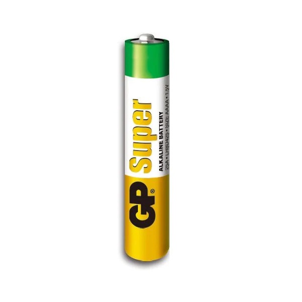 Baterai Gp Super Alkaline Aaaa / A4 E96 1.5V Isi 2 Batre Pen Stylus