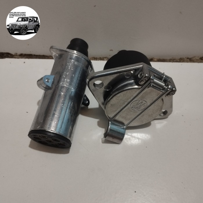 soket anhang trailer 7 pin 24volt