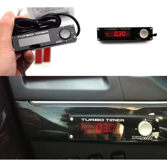 Turbo Timer Mobil Digital LED Display Pengatur Waktu Turbo Mobil Panther
